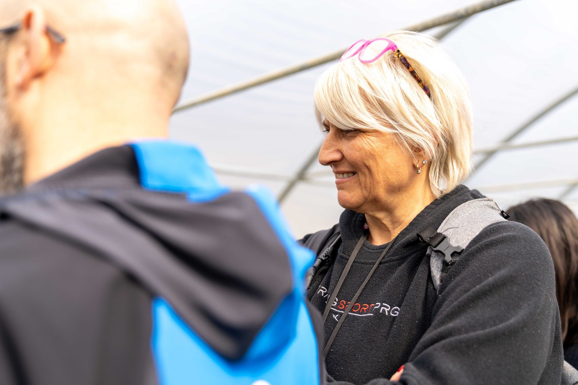 A smiling participant during Change Your Life Leadership