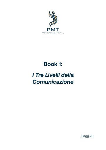 Cover of Book 1: I Tre Livelli della Comunicazione