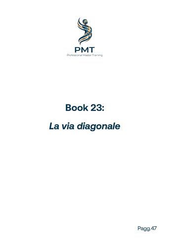 Cover of Book 23: La via diagonale